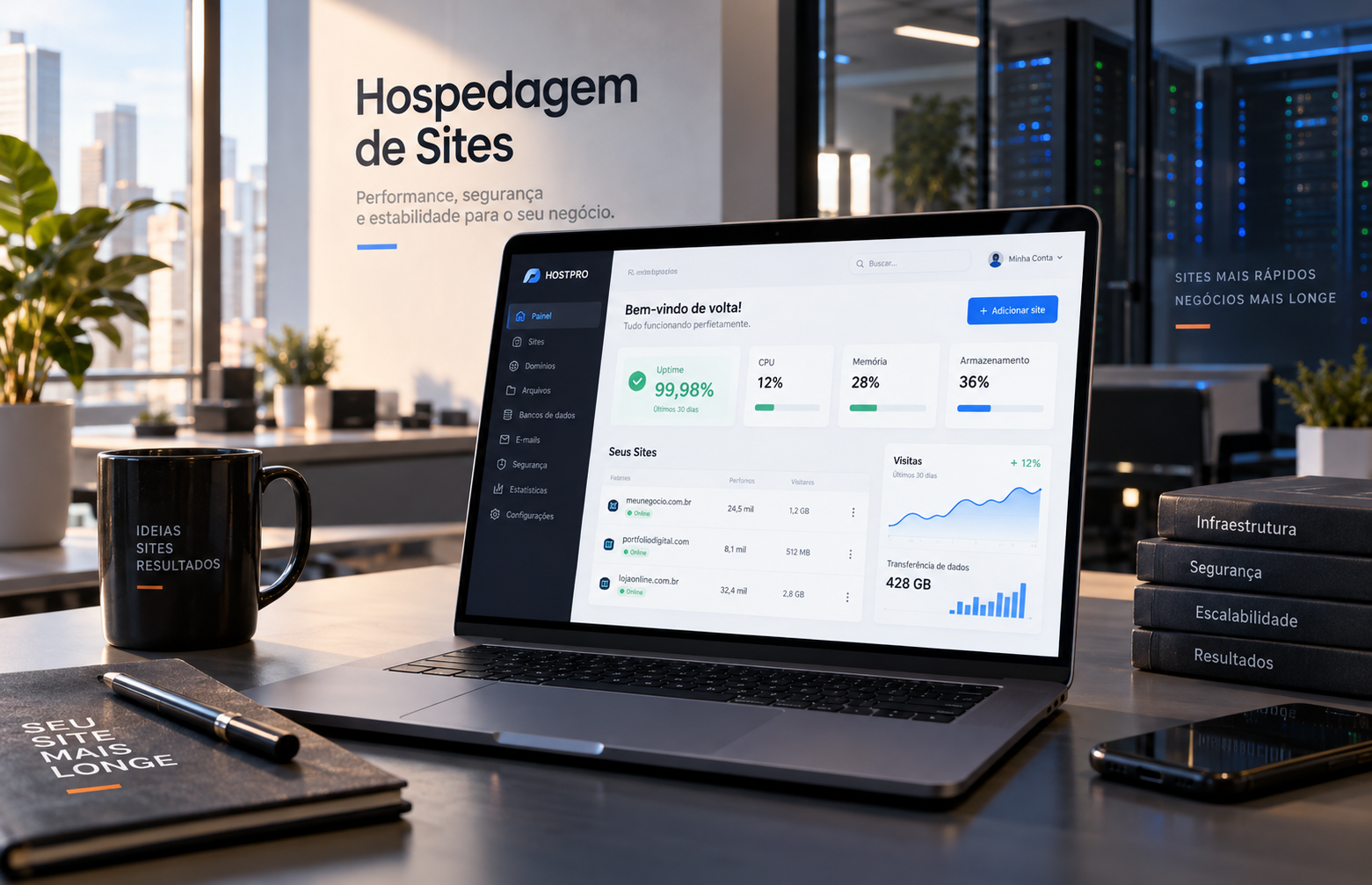Hospedagem de Sites